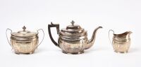 New York Coin Silver Tea Set