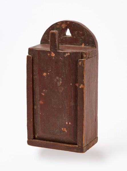 Early Painted Slide Top Box