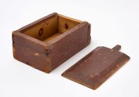 Early Painted Slide Top Box - 4