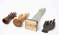 Group of Four Hand Forms - 3