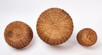 Three Shaker Splint Baskets - 3