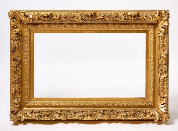 Large Ornate Gilt Frame with Leaves