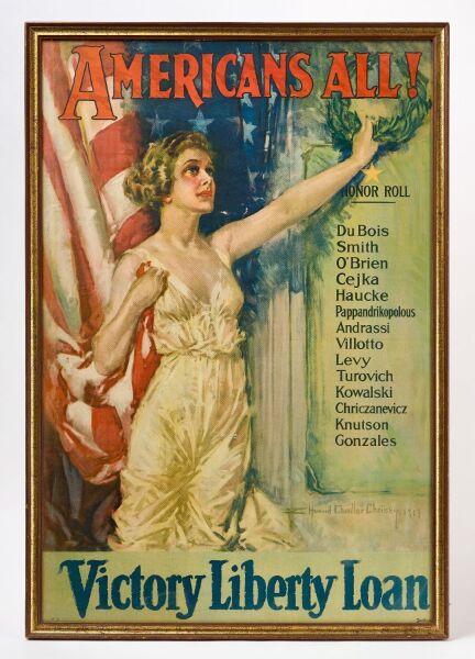Victory Liberty Loan Poster by Howard Chandler Christy