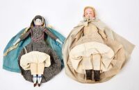 Two Dolls with Shaker Clothing - 3