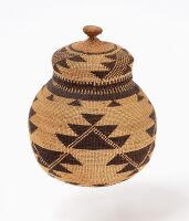 Fine Hupa Covered Basket