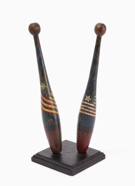 Pair of Patriotic Exercise Pins
