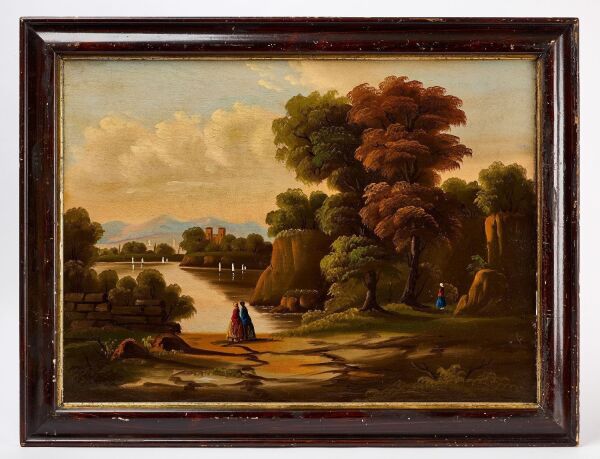 Thomas Chambers - Hudson River Scene