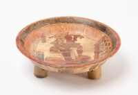 Mayan Tripod Plate