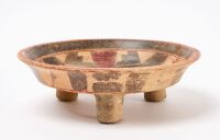 Mayan Tripod Plate - 4