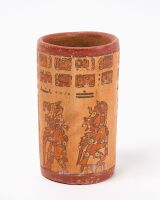 Mayan Cylinder Vase