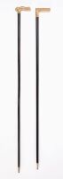 Two Gold-Filled Walking Sticks - 3