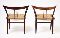 George Nakashima - Pair of Grass-Seat Chairs - 3