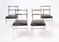 Set of Four Superleggera Style Chairs