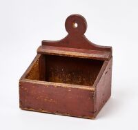 Early Painted Wall Box