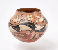 Zia Polychrome Bird Pot