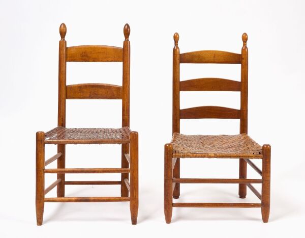 Two Shaker Child's Chairs