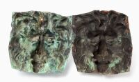 Pair of Architectural Lion Heads - 3
