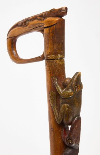 Folk Art Walking Stick