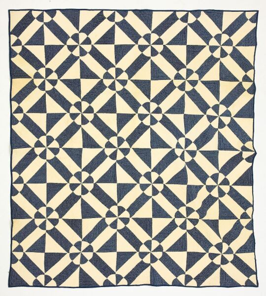 Blue and White Quilt