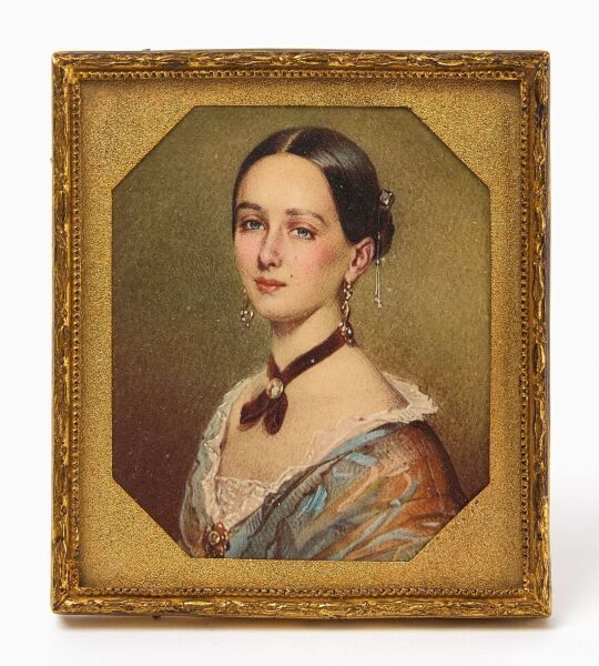 Miniature Portrait of a Lady