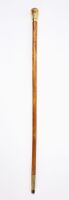 15K Gold Presentation Walking Stick for House of Rep. Samuel H. Buskirk - 4
