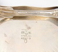 Ten Ball Black & Co Silver Spoons and Pair of Gorham Sterling Scallop Dish - 2
