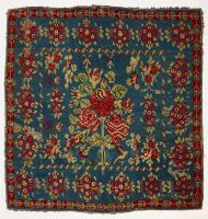 Bed Rug with Roses