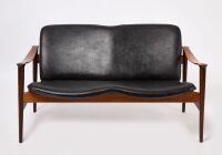 Fredrik Kayser Model 711 Rosewood Loveseat