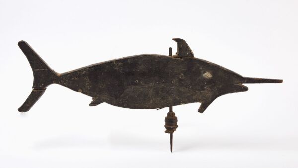 Carved Swordfish Weathervane