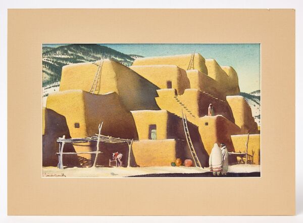 Sandor Bernath - New Mexico Watercolor