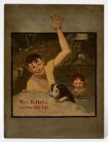 Illustration Artwork after Norman Rockwell - 'Hey Fellers, Come On In!' - 2