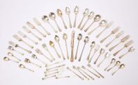 Partial Set of Alvin Sterling Silver Flatware