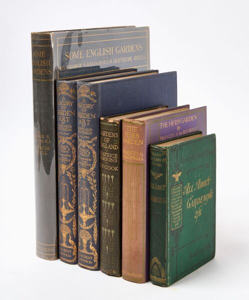 A Collection of English Garden Books