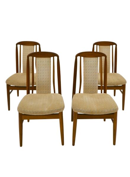 Four Benny Linden Modern Dining Chairs