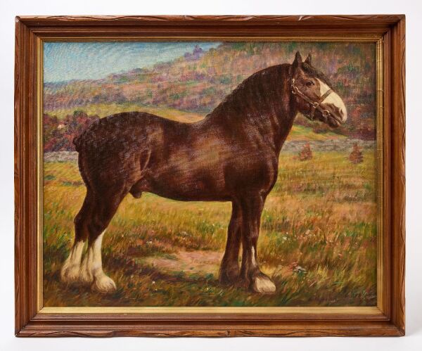 Arvid Nyholm - Portrait of a Horse