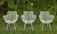 Three Outdoor Sculptura Dining Chairs - 2