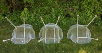 Three Outdoor Sculptura Dining Chairs - 4