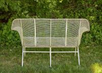 Outdoor Sculptura Settee - 3
