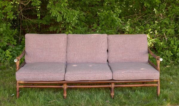 Ficks Reed Mid-Century Bamboo Sofa