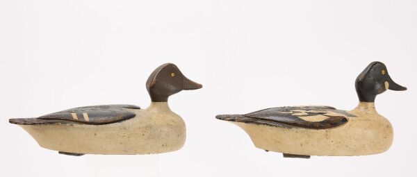 Pair of Golden Eye Decoys Clement Cinq-Mars