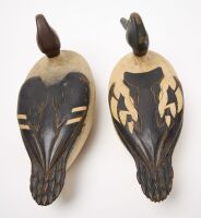 Pair of Golden Eye Decoys Clement Cinq-Mars - 3