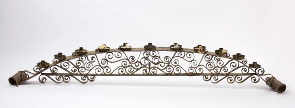 Large Tin Table Candleabra