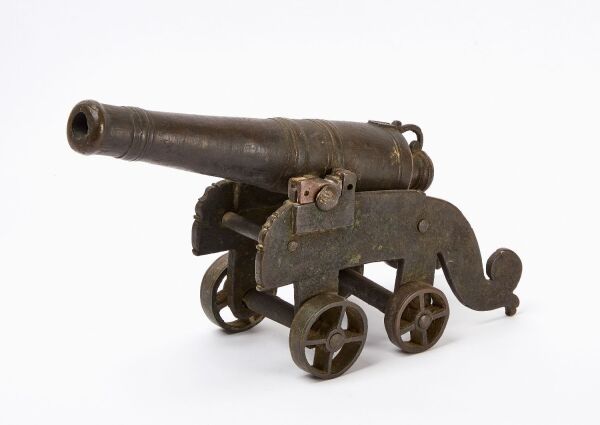 Cast Bronze Signal Cannon