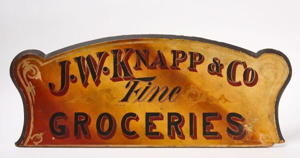 Fine Groceries Trade Sign