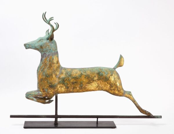 Leaping Stag Weathervane