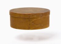 Shaker Box in Ochre Paint