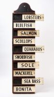 Fish Market Trade Sign - 2