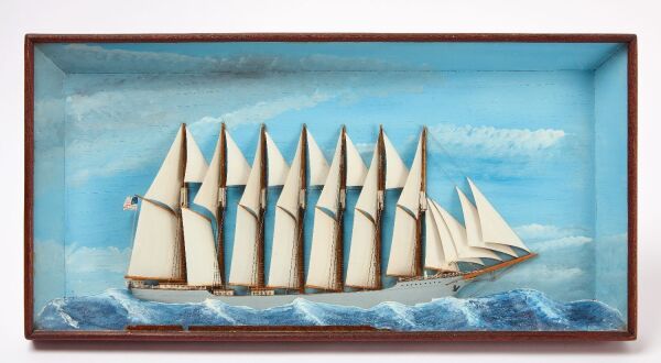 Diorama of the Ship Lawson