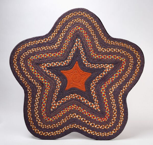 Braided Star Rug