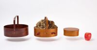 Two Shaker Sewing Carriers and Pantry Box - 2